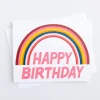 Clearance Betsy & Iya Rainbow Birthday Card