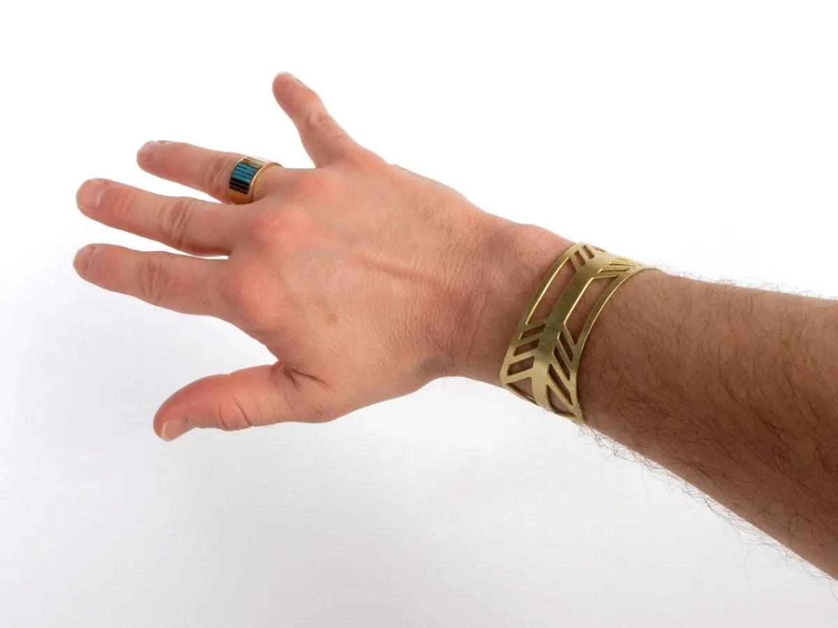 Outlet Betsy & Iya Recast Bridge of the Gods cuff bracelet