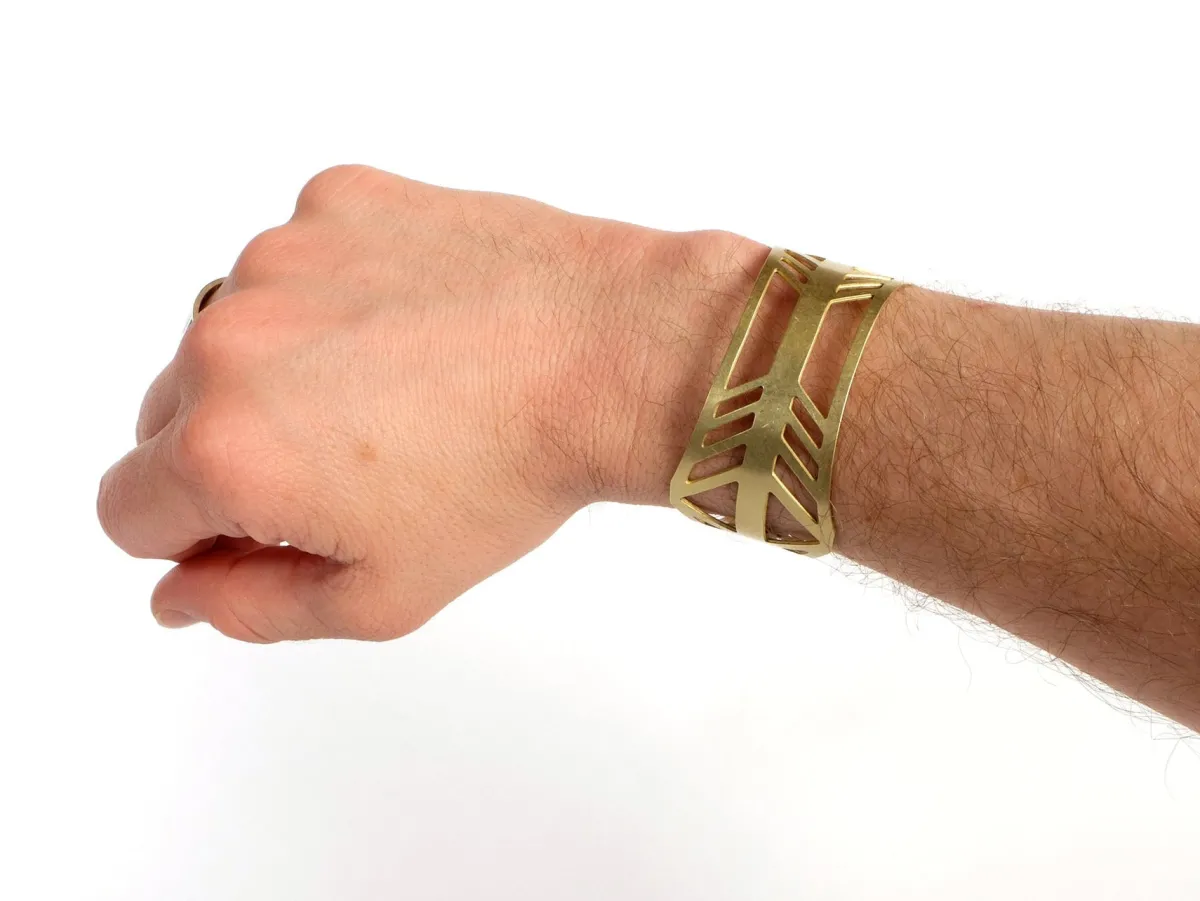 Outlet Betsy & Iya Recast Bridge of the Gods cuff bracelet