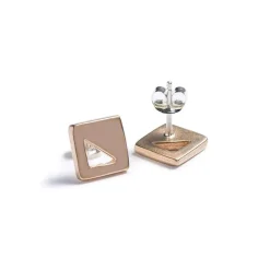 Discount Betsy & Iya Recast Mini Square stud earrings