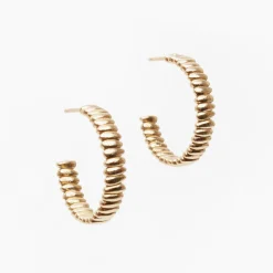 Hot Betsy & Iya Ryzi hoop earrings