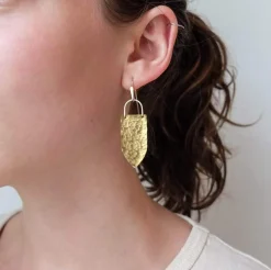 Discount Betsy & Iya Shield Earrings