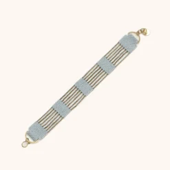 Clearance Betsy & Iya Silo Bracelet in Blue Grey
