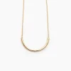 Sale Betsy & Iya Small Curved Bar Necklace