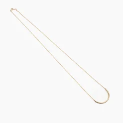 Sale Betsy & Iya Small Curved Bar Necklace