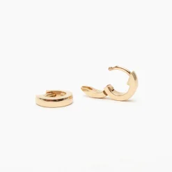 Hot Betsy & Iya Small Hinged Hoop Earrings