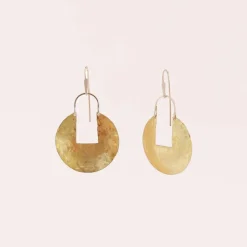 Online Betsy & Iya Small Medallion Earrings
