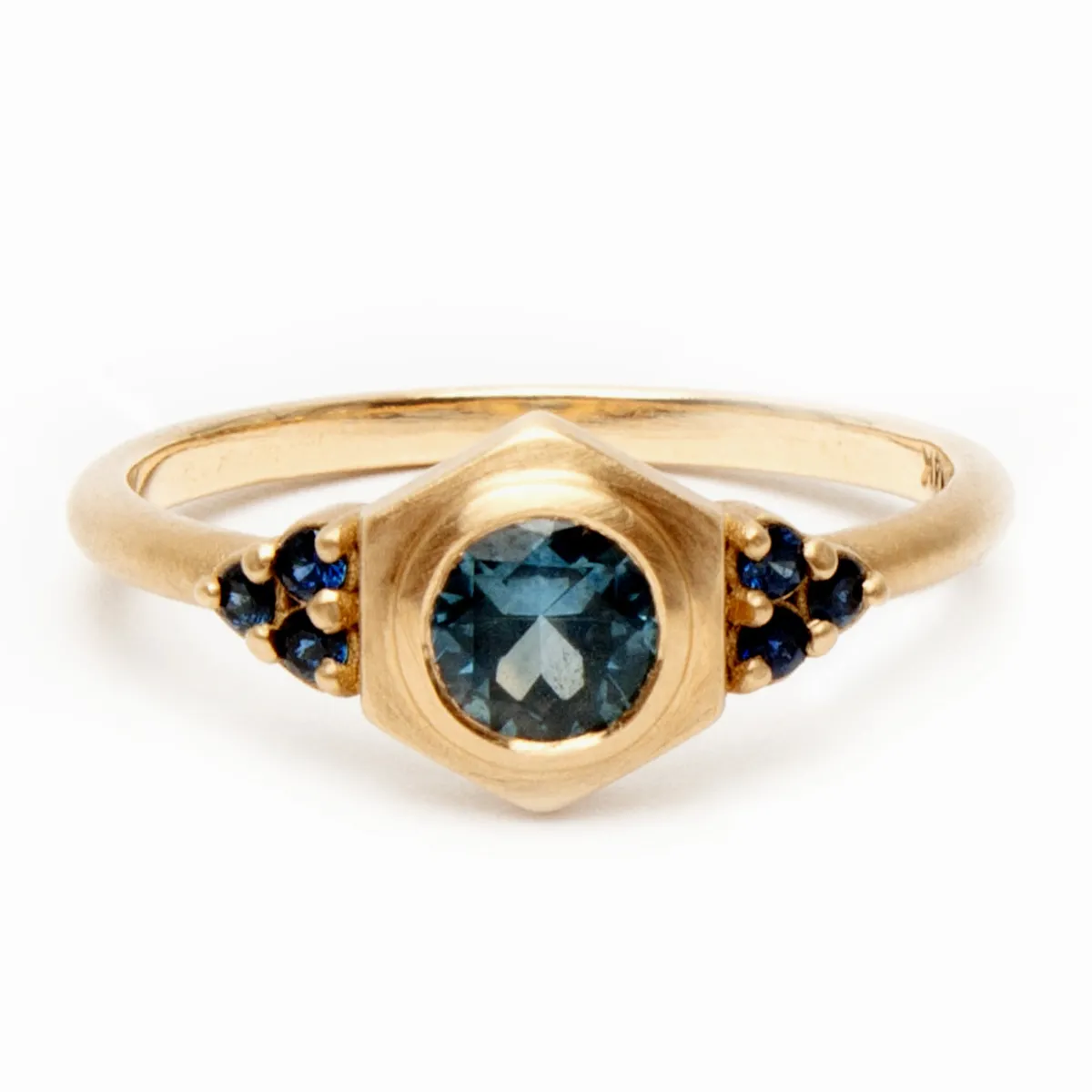 Online Betsy & Iya Sol Ring - Blue Montana Sapphire