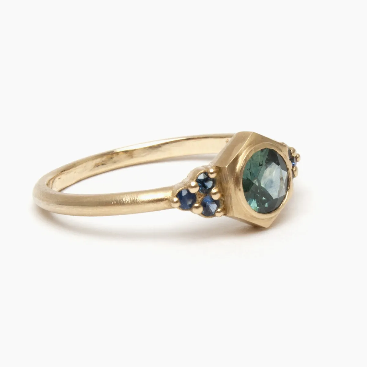 Online Betsy & Iya Sol Ring - Blue Montana Sapphire