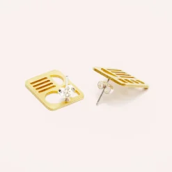 Hot Betsy & Iya Sombra stud earrings