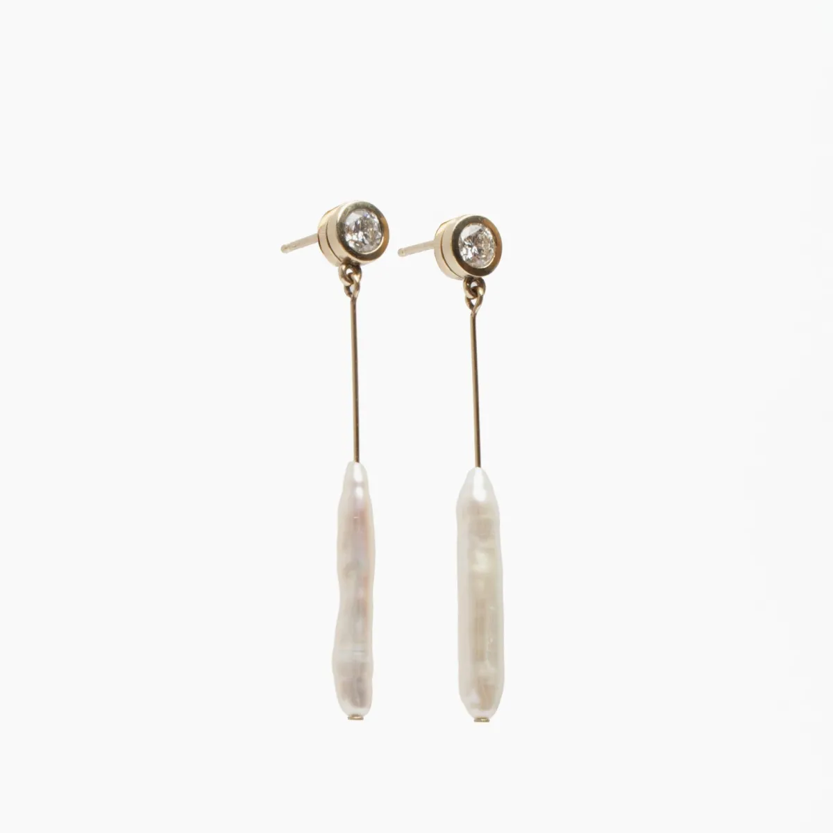 New Betsy & Iya Somni Pearl Drop post earrings