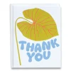 Fashion Betsy & Iya Thank You Leaf Notecard