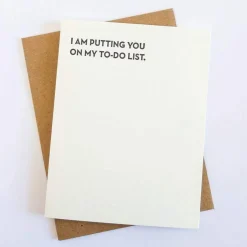 Clearance Betsy & Iya To-Do List Card