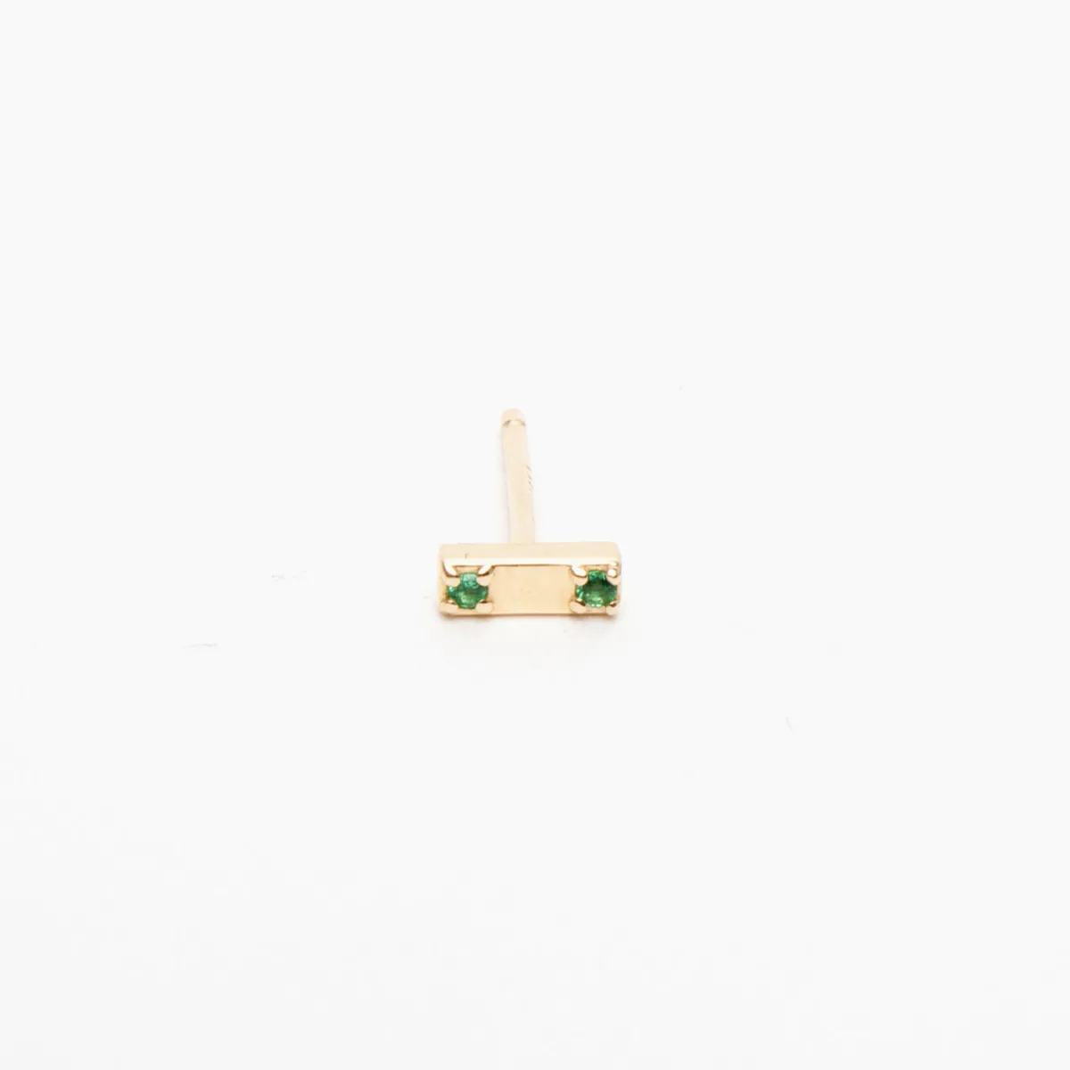 Fashion Betsy & Iya Two Stone Bar Stud Earrings