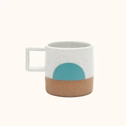 New Betsy & Iya White Moonrise Wolf Mug