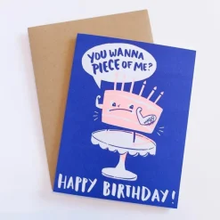 Hot Betsy & Iya You Wanna Piece of Me? Birthday Card