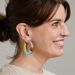 Fashion Betsy & Iya Zon hoop earrings